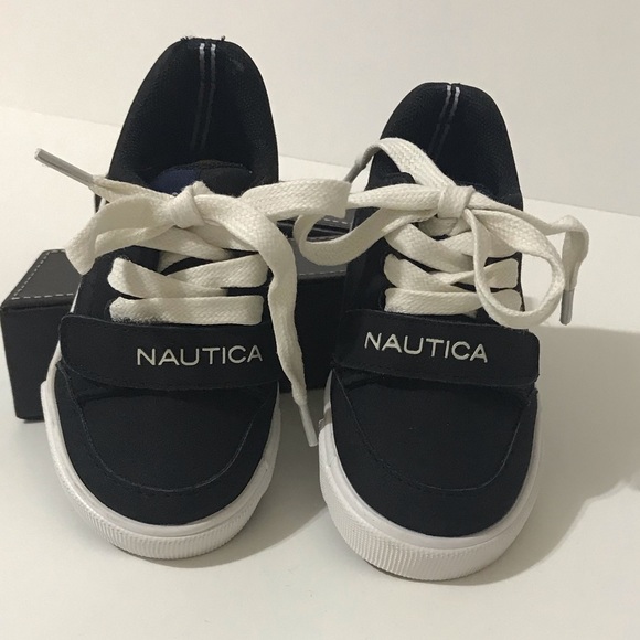 NEW BLACK TODDLER BOY SNEAKER - Picture 1 of 9